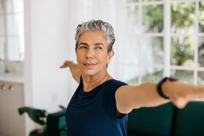 Woman thinking about how to keep her heart healthy as she ages